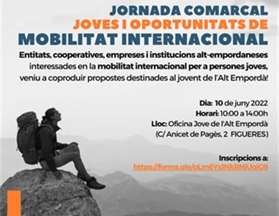  Joves i oportunitats de Mobilitat Internacional, Figueres, 10 de juny. 